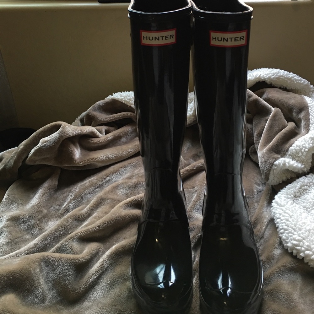 Hunter Black Women's Winter & Rain Boots